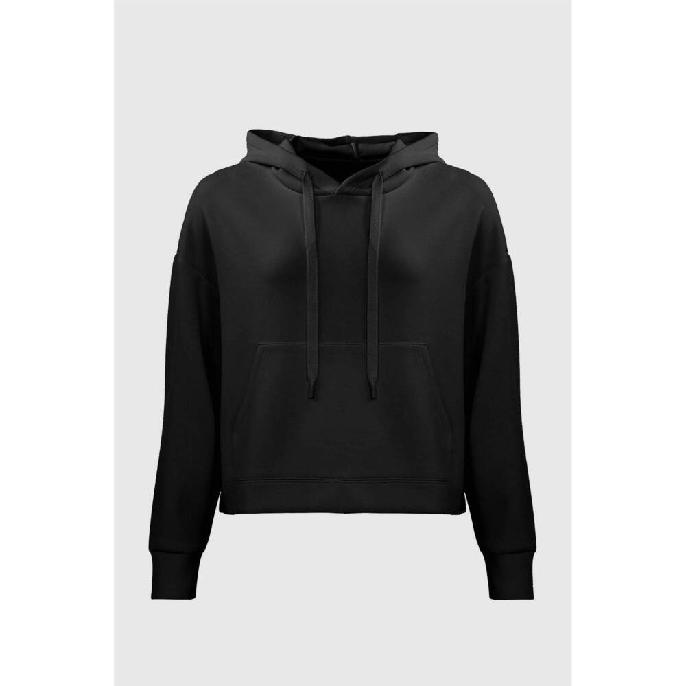 NEW WITHBLACK unisex slalba lightweight hooded sweatshirt in black